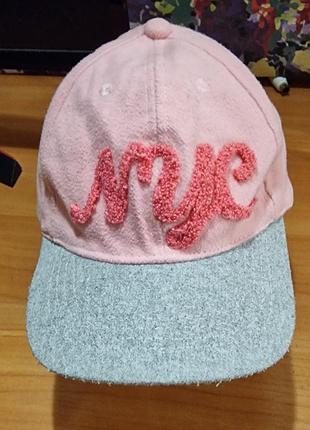 Бейсболка женская теплая