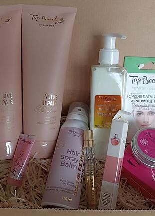Подарочный бокс top beauty (8 продуктов + подарок)