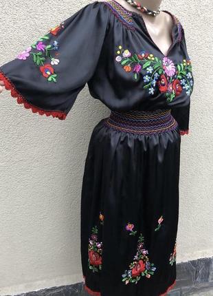 Ексклюзив,,сукня з вишивкою,етно стиль бохо,.