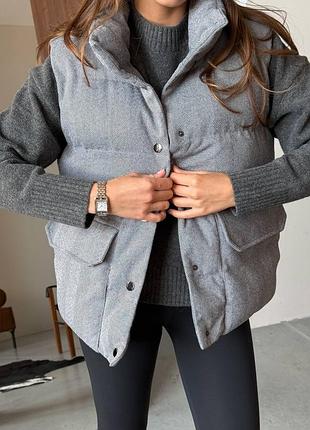 Жилетка кашемировая