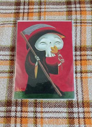 Открытка принт художника  justin hillgrove