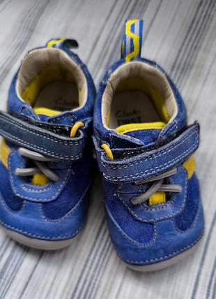 Кроссовки детские clarks оригинал, отличное состояние, 17 размер