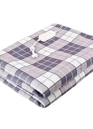 Електропростирадло термопростирадло з підігрівом односпальне 75*150 см comfort electro