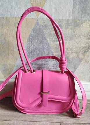Сумка женская, цвет фуксия