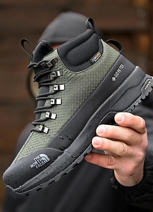 Зимові черевики the north face glenclyffe low gore-tex oliva 4 пп8104