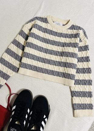 Кофта укорочена zara