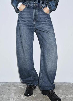Джинси жіночі сині zara new