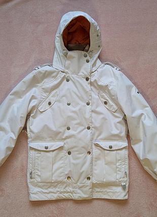 Курточка женская белая roxy размер м