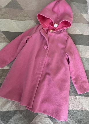 Осіннє пальто для дівчинки.
