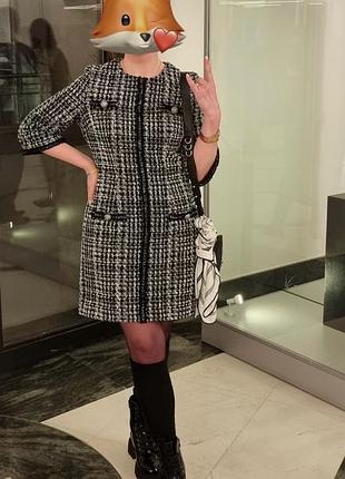 Твідова сукня mohito