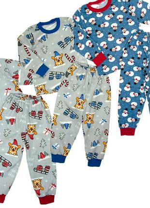 Пижама теплая начес