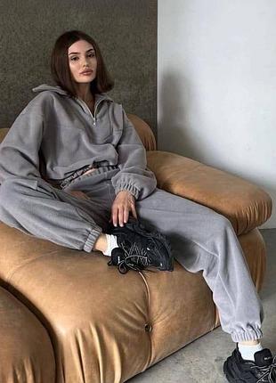 8️⃣5️⃣0️⃣грн флісовий жіночий костюм спортивний теплий комфортний якісний