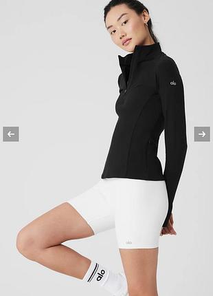 Alosoft 1/2 zip rapid pullover alo рашгард
