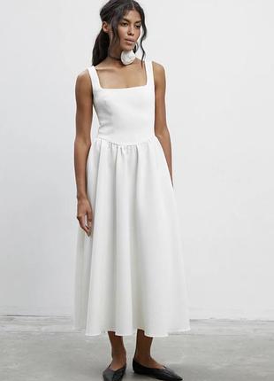 Білий сарафан, українського бренду must have
