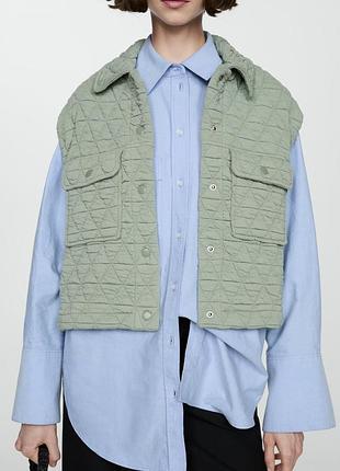 Жилет безрукавка стьобаний жилет трикотажний, жилетка стьобана безрукавка