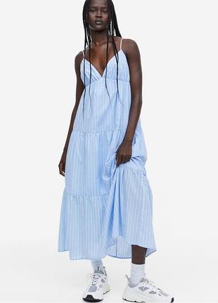 Легкое летнее платье -сарафан