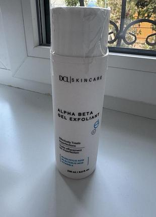 Активний тонер, пілінг, ексфоліатор dcl alpha beta gel exfoliant