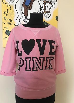 Pink бавовняний світшот