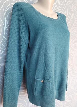 Хлопок 100% классный модный джемпер свитшот с карманами