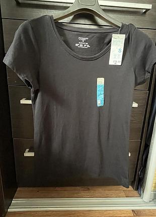 Новая черная футболка primark s
