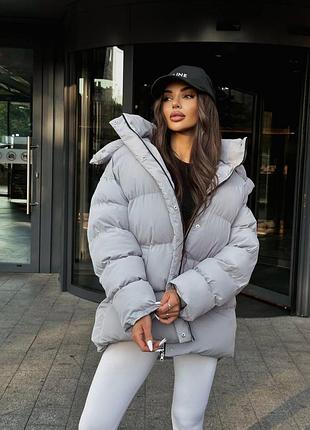 Куртка пуховик зимовий в кольорах