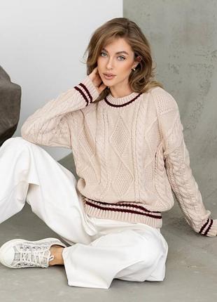 4 цвета! женский шерстяной свитер объемной вязки, шерстяной джемпер оверсайз, кофта с шерстью, шерсть, шерсть, шерсть, косычка, вязаный