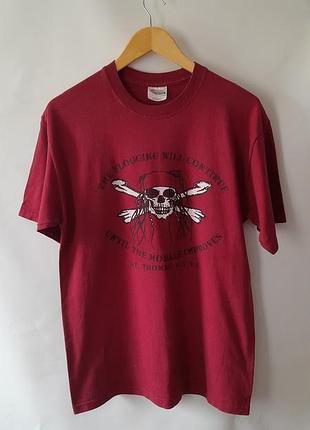 Плотная мужская футболка размер s - m