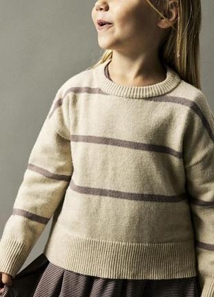 Теплий новий стильний джемпер овечка  бренду name it   на зріст 98 - 104 см