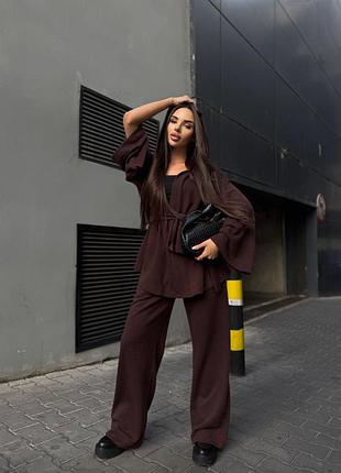 Затишний костюм з ангори