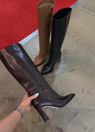 Чоботи з натуральної шкіри
