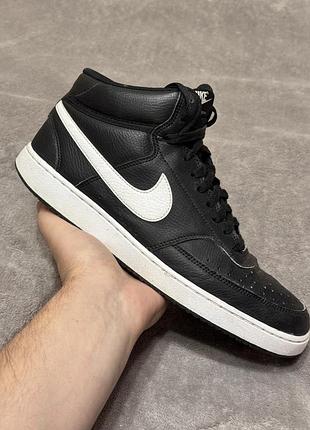 Nike court vision mid next 45р 29см кросівки оригінал