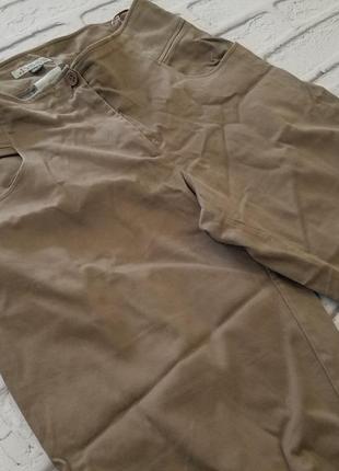 Бриджи летние, женские шорты, коричневые бриджи, коричневые брюки женские3 фото