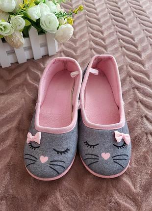 Тапочки очаровательные мышата sweet princess для дома садочку теплые с резиновой подошвой