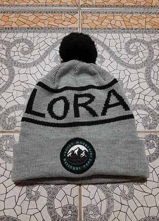 Зимова шапка бренду topshop (one size)