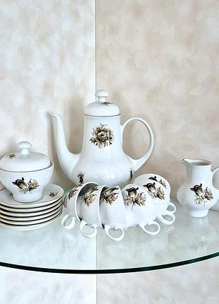 Сервіз ніжна роза гдр kahla кавовий порцеляновий вінтаж германія німеччина