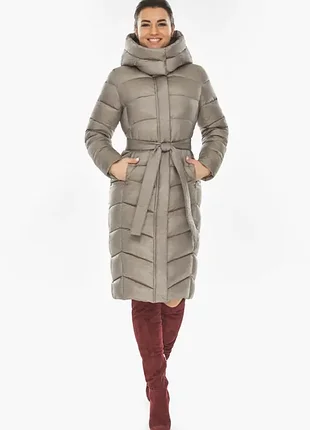 Куртка воздуховик зима тауп