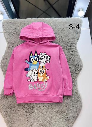 Худі толстовка bluey для дівчинки 3-4 роки