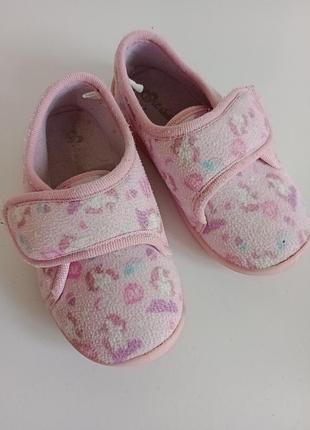 Тепленькие тапочки единорожки 23р