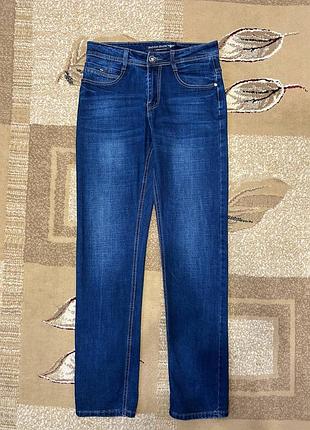 Джинси чоловічі темно-сині, розмір 34 (l)