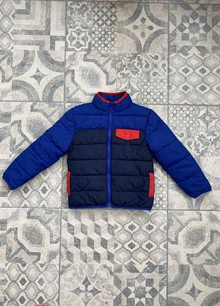 Синя куртка осінь 3,4 роки 104р janie and jack