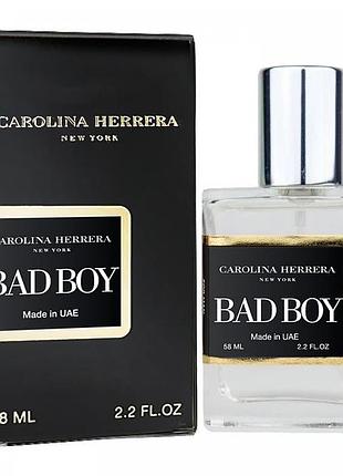 Carolina herrera bad boy perfume newly мужской 58 мл