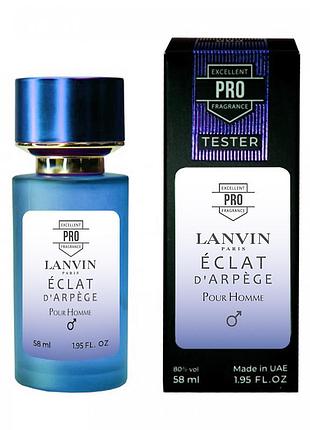 Lnvin eclat darpege pour homme тестер pro мужской 58 мл