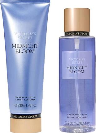 Набір для тіла victoria's secret midnight bloom лосьйон 236 мл + міст 250 мл