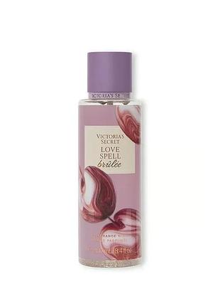 Спрей для тела victoria's secret love spell brulee fragrance mist