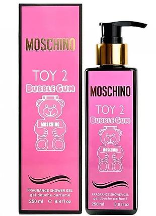 Парфумований гель для душу moschino toy 2 bubble gum exclusive euro 250 мл