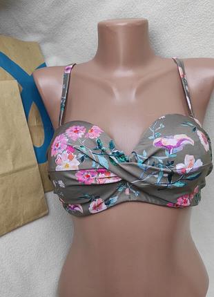 Верх от купальника лиф бикини бандо без лямок h&m р. 75d