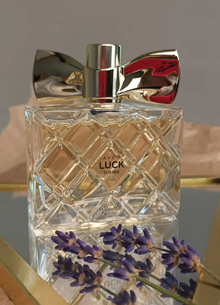 Парфумована вода avon luck for hear, 50 ml, ейвон лак, лук