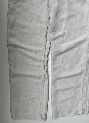 Штани лляні h&m 4