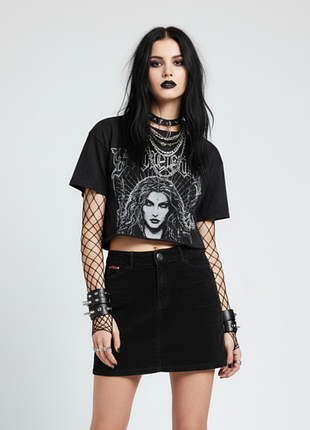 1+1=3!!! модная вельветовая юбка