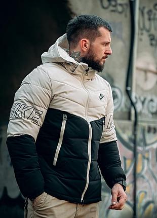 Зимова чоловіча двостороння куртка nike, nike двостороння куртка